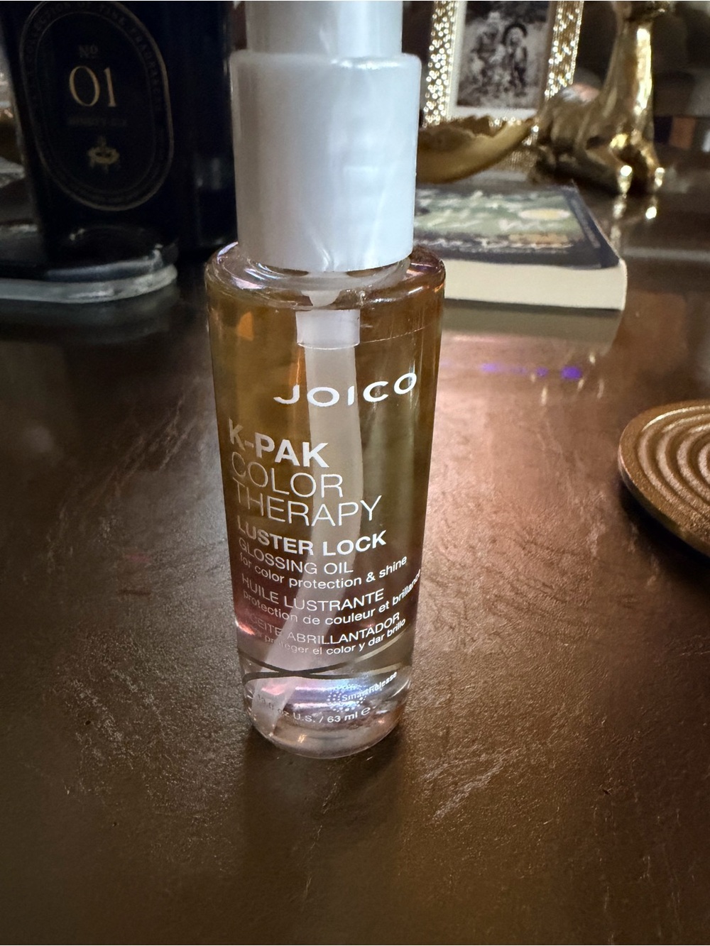 Joico K-PAK Color Therapy Luster Lock Glossing Oil - Clear Golden Hue